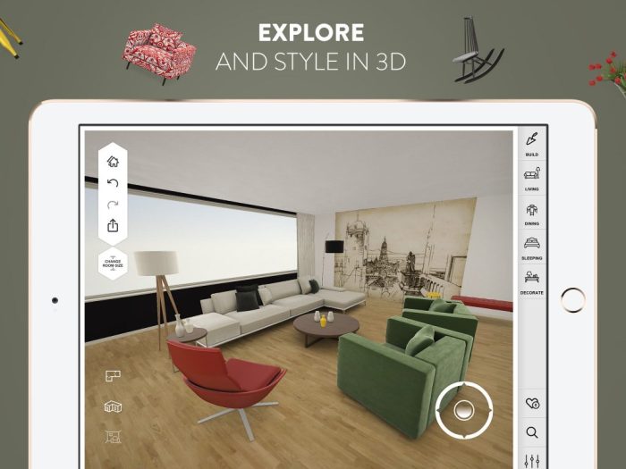 App to design home interior