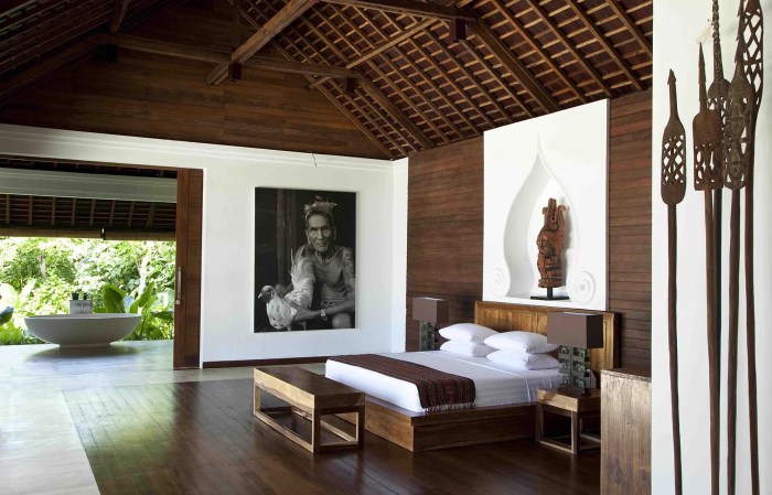 Balinese home interior design